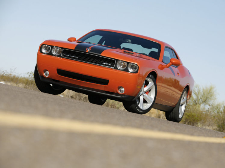 2008, Dodge, Challenger, Srt 8, Muscle HD Wallpaper Desktop Background