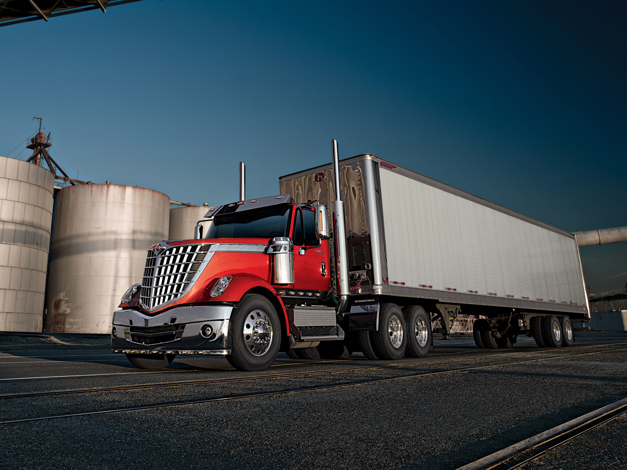 2008, International, Lonestar, Semi, Tractor, Truck, Transport Wallpaper