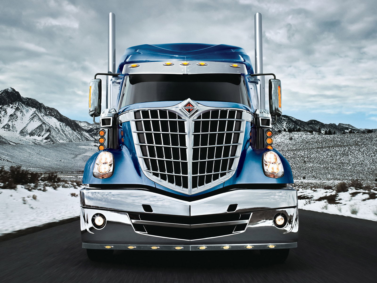 2008, International, Lonestar, Semi, Tractor, Truck, Transport Wallpaper