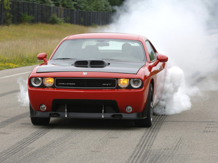 2009, Dodge, Challenger, Srt 10, Concept, Muscle, Supercar, Supercars, Hot, Rod, Rods, Burnout, Smoke HD Wallpaper Desktop Background