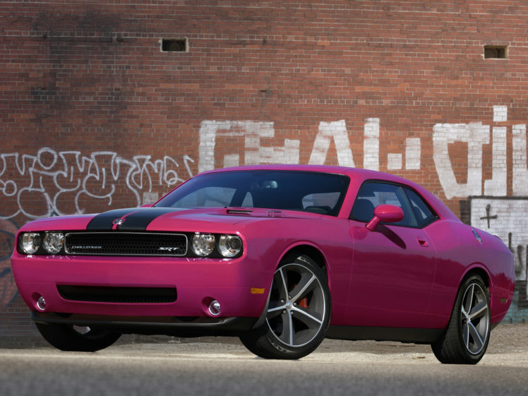 2010, Dodge, Challenger, Furious, Fuchsia, Muscle, Srt HD Wallpaper Desktop Background