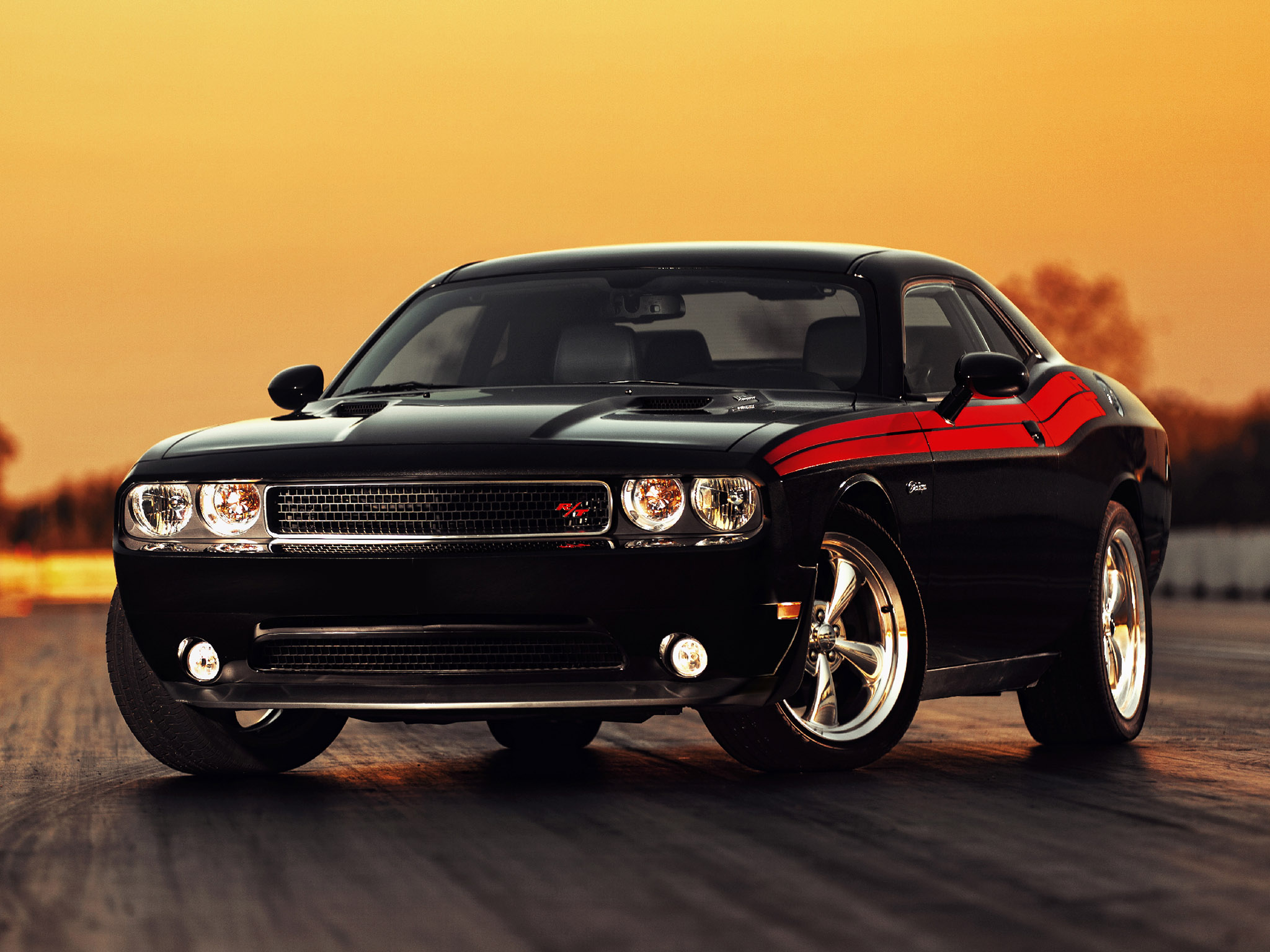 2010, Dodge, Challenger, R t, Muscle Wallpaper
