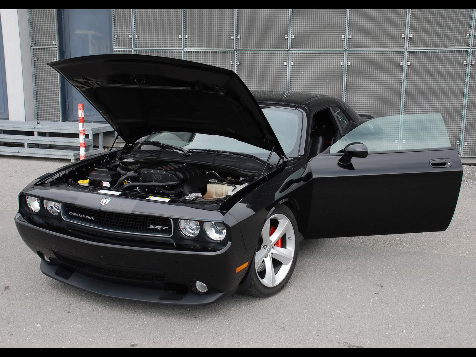 2010, Dodge, Challenger, Srt 8, Compressor, Muscle, Engine, Engines Wallpaper