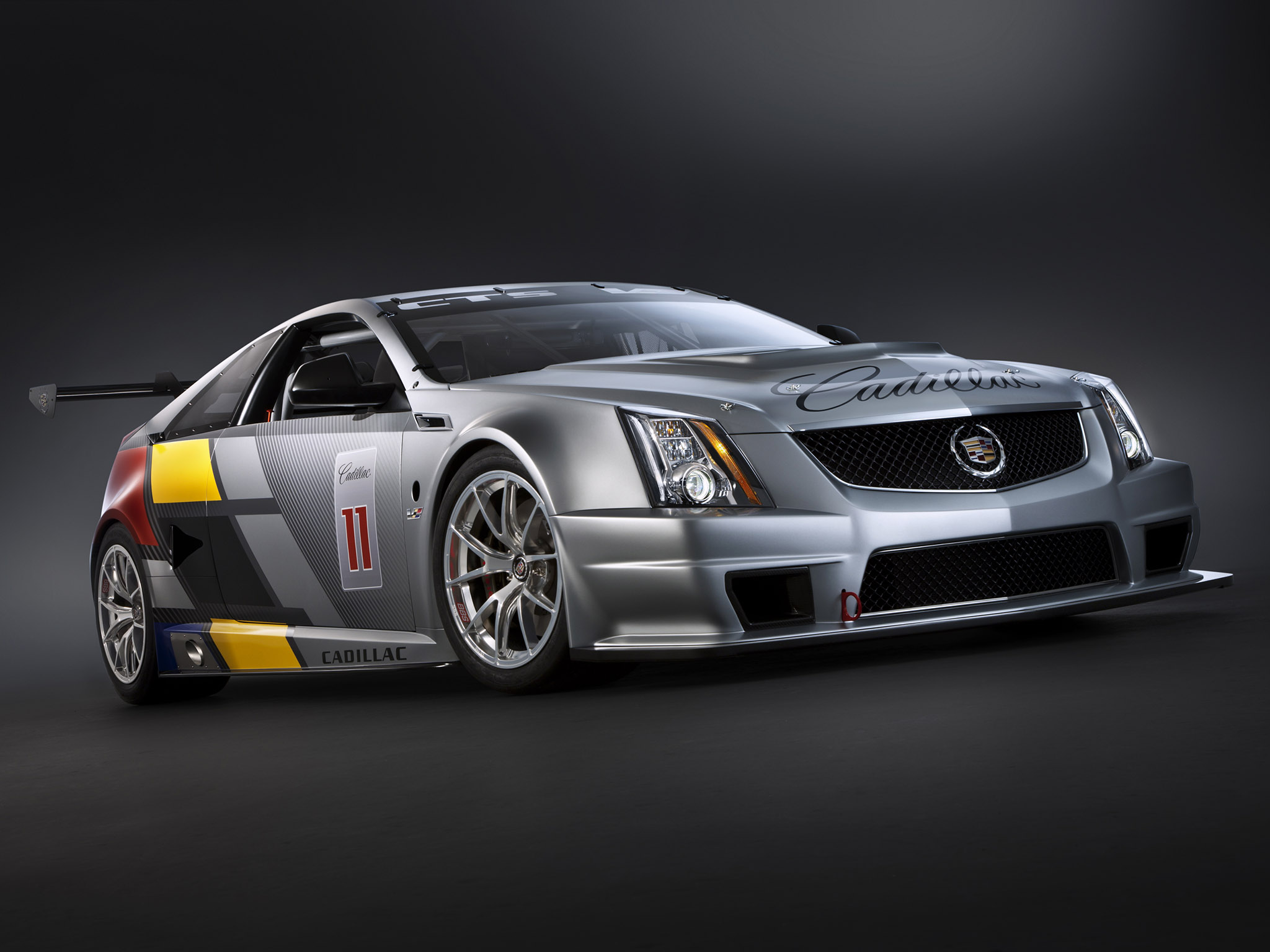 2011, Cadillac, Cts v, Racing, Coupe, Race, Muscle Wallpaper