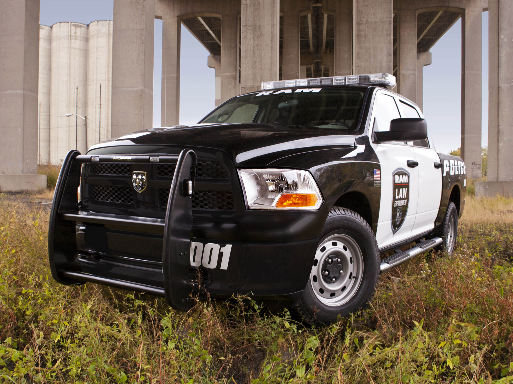 2011, Dodge, Ram, 1500, Crew, Cab, Police, Truck Wallpaper
