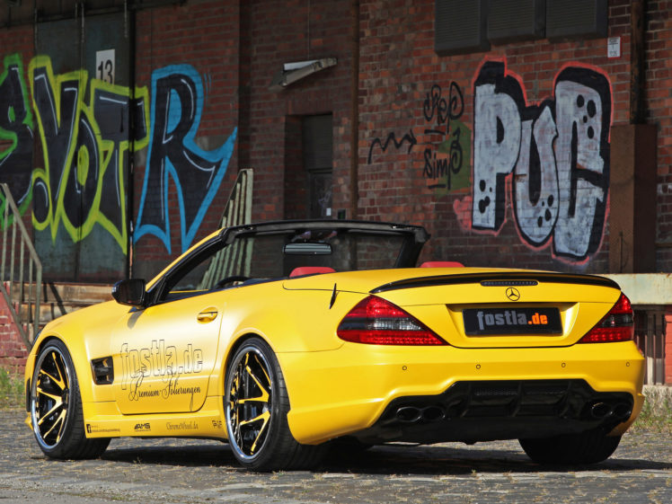 2012, Fostla, Amg, Mercedes, Benz, Sl, Lquid, Gold, R230, Tuning, Supercar, Supercars HD Wallpaper Desktop Background