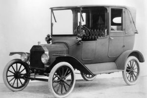 1915, Ford, Model t, Towncar, Retro