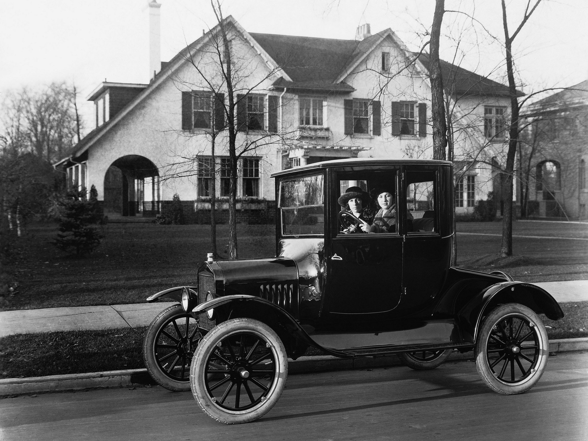 1920, Ford, Model t, Coupe, Retro Wallpaper