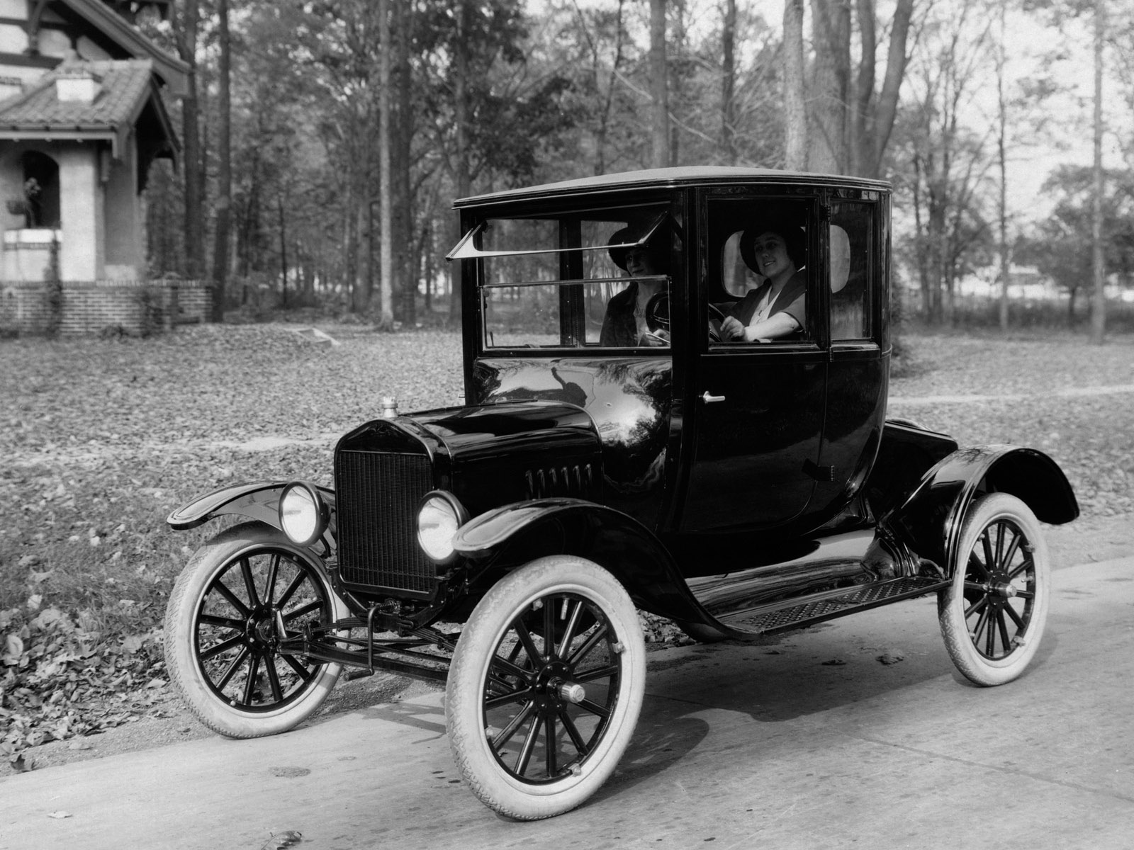 1920, Ford, Model t, Coupe, Retro Wallpaper