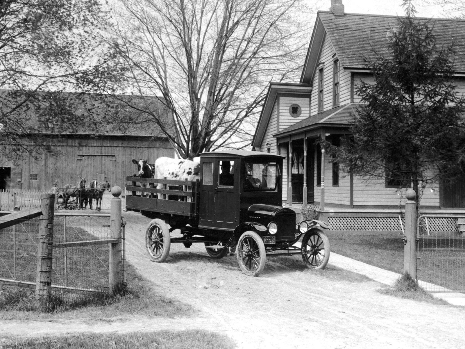 1920, Ford, Model tt, Truck, Retro Wallpaper