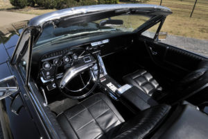 1966, Ford, Thunderbird, Convertible, 76a, Classic, Luxury, Interior