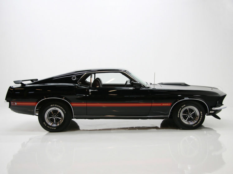 1969, Ford, Mustang, Mach 1, Classic, Muscle HD Wallpaper Desktop Background