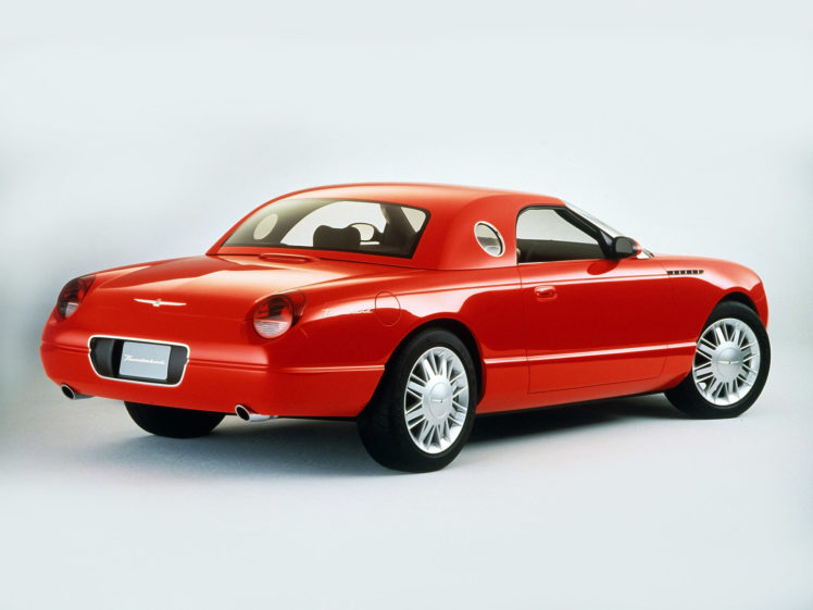 2001, Ford, Thunderbird, Roadster, Concept HD Wallpaper Desktop Background