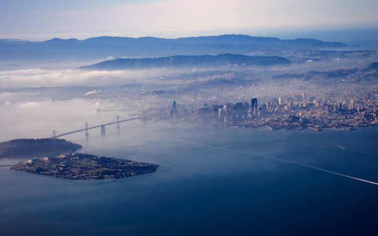 water, Cityscapes, Bridges, San, Francisco, Oakland, Bay HD Wallpaper Desktop Background