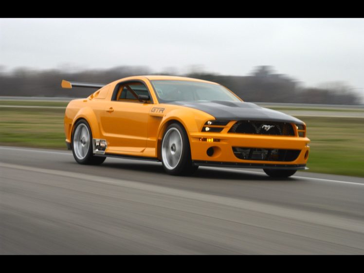 2004, Ford, Mustang, Gt r, Concept, Muscle, Supercar, Supercars HD Wallpaper Desktop Background