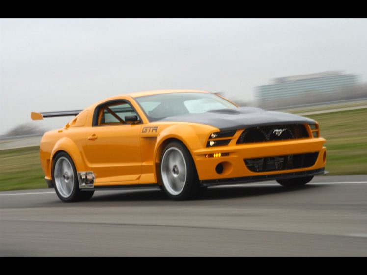 2004, Ford, Mustang, Gt r, Concept, Muscle, Supercar, Supercars, Df HD Wallpaper Desktop Background