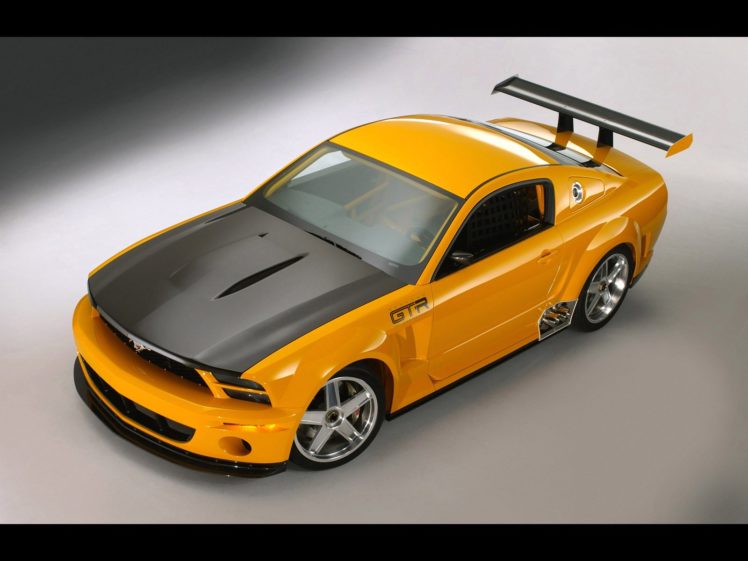2004, Ford, Mustang, Gt r, Concept, Muscle, Supercar, Supercars HD Wallpaper Desktop Background