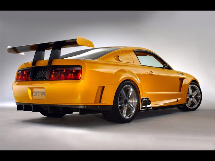 2004, Ford, Mustang, Gt r, Concept, Muscle, Supercar, Supercars HD Wallpaper Desktop Background