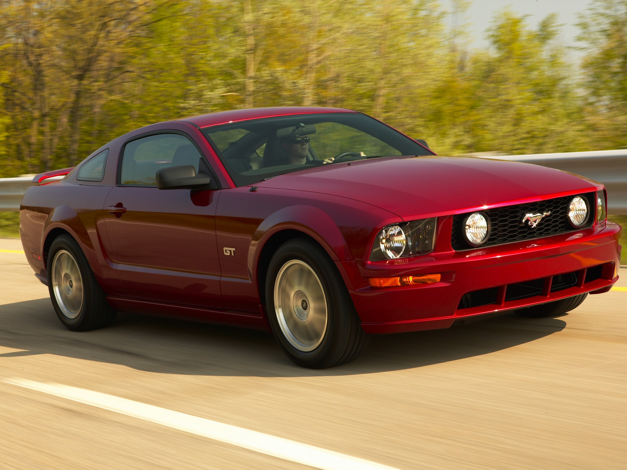2005, Ford, Mustang, Muscle, G t Wallpaper