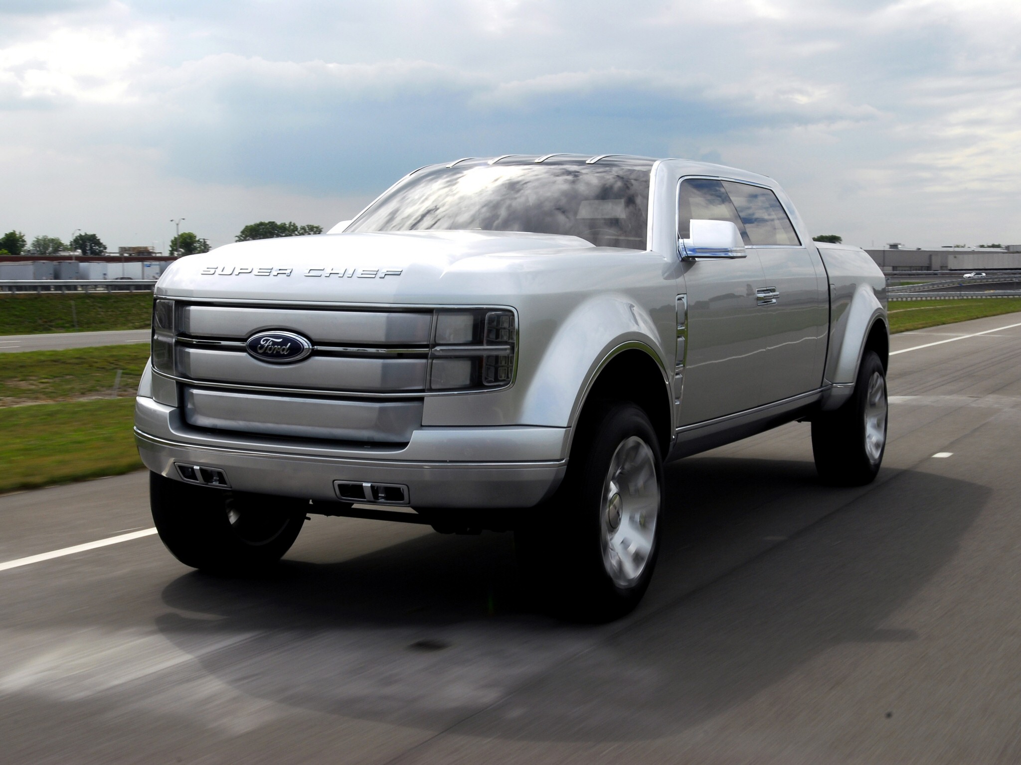 2006, Ford, F 250, Super, Chief, Concept, Naias, Truck, 4x4 Wallpaper