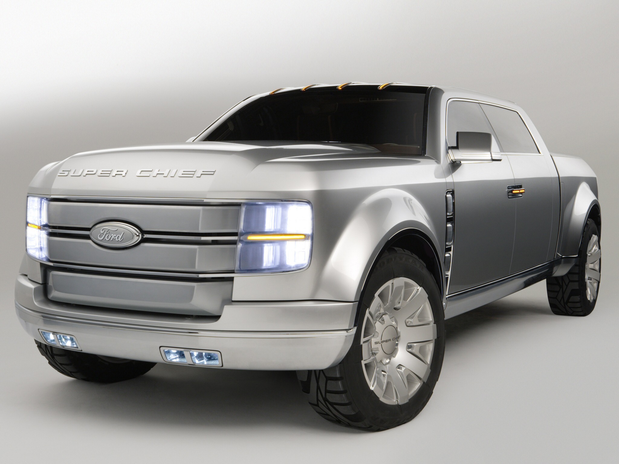 2006, Ford, F 250, Super, Chief, Concept, Naias, Truck, 4x4 Wallpaper