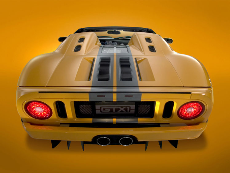 2006, Ford, Gtx 1, Roadster, Supercar, Supercars HD Wallpaper Desktop Background