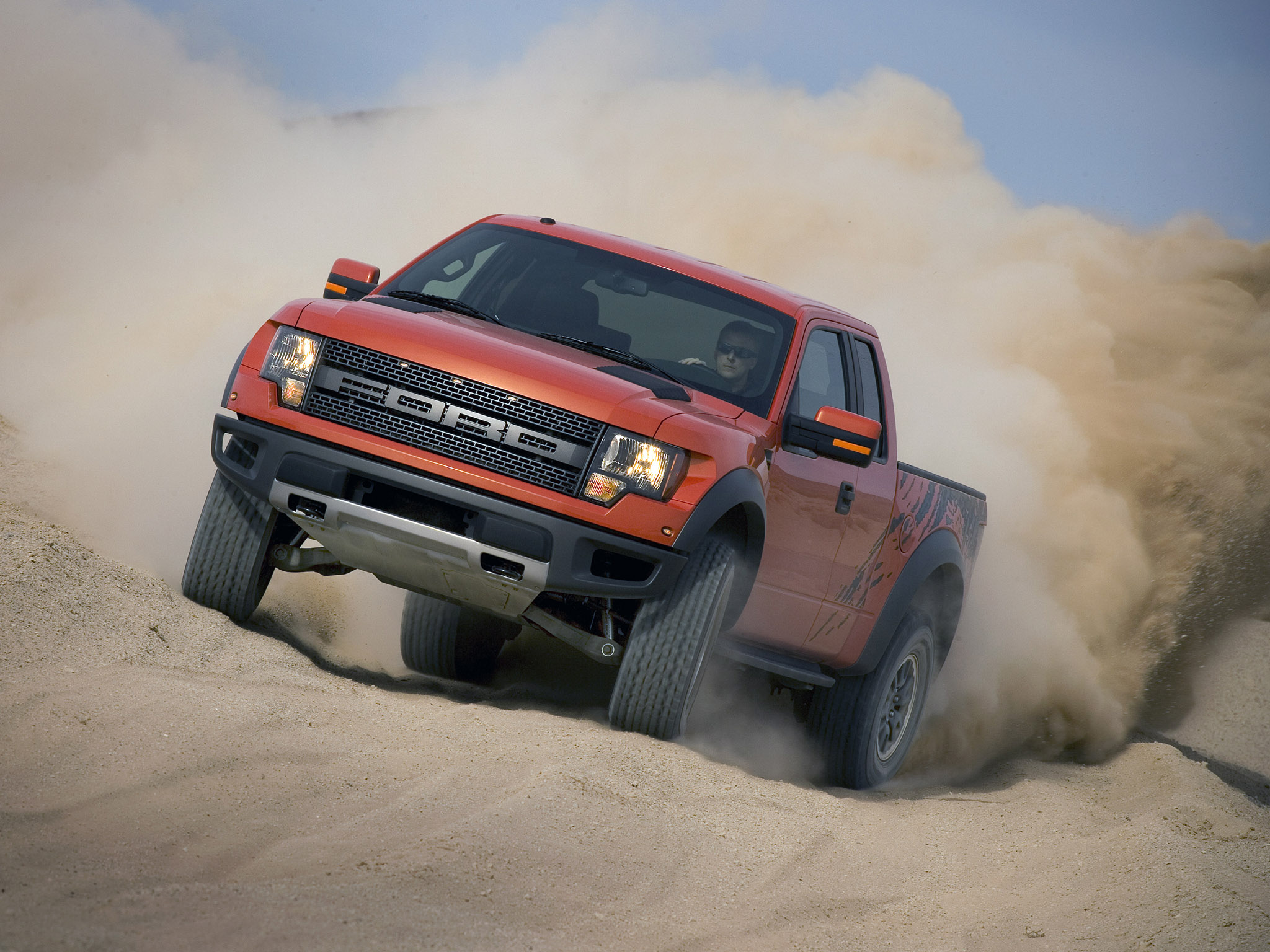 2008, Ford, F 150, Raptor, Svt, 4x4, Truck, Offroad, Burnout Wallpaper