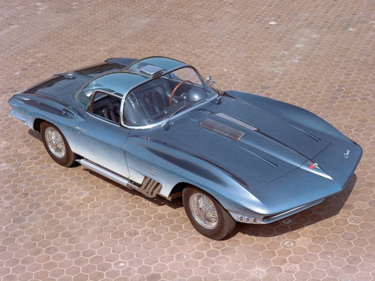 1961, Chevrolet, Corvette, Xp, 755, Shark, Concept, Classic, Muscle, Supercar, Supercars, Hot, Rod, Rods HD Wallpaper Desktop Background