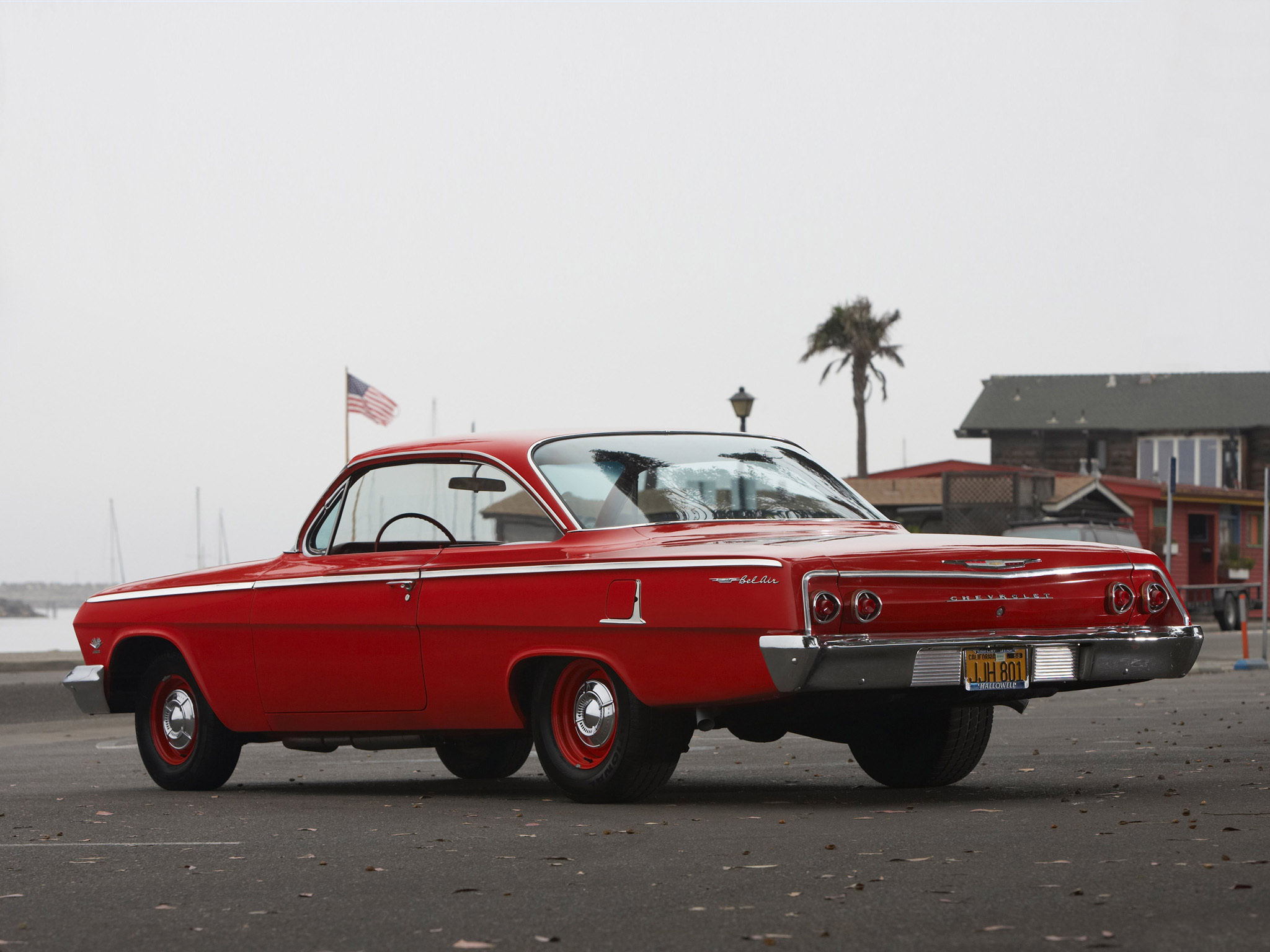 1962, Chevrolet, Belair, 409, Sportcoupe, Classic, Muscle Wallpaper