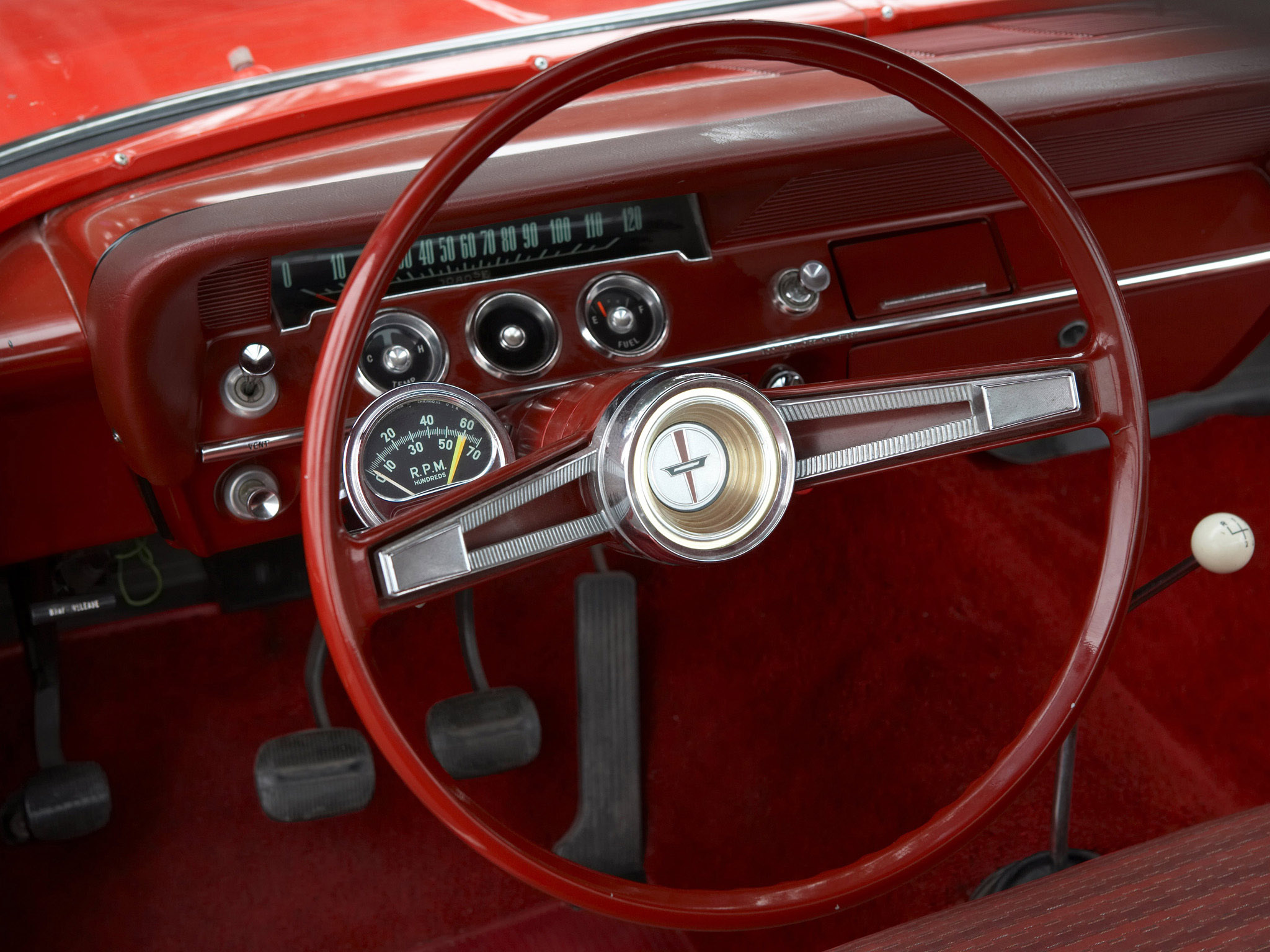 1962, Chevrolet, Belair, 409, Sportcoupe, Classic, Muscle, Interior Wallpaper