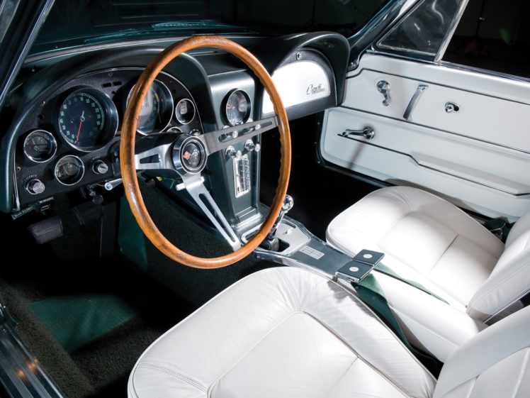 1965, Chevrolet, Corvette, C2, Sting, Ray, Convertible, Classic, Muscle, Supercar, Supercars, Interior HD Wallpaper Desktop Background