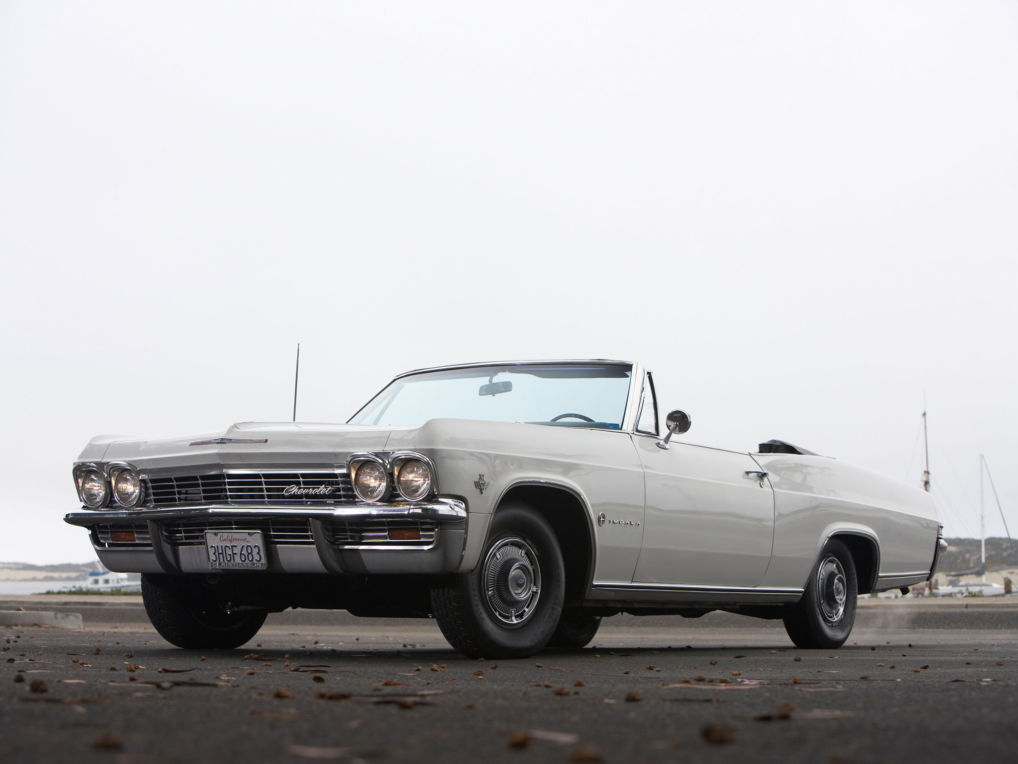 1965, Chevrolet, Impala, Convertible, Classic, Muscle Wallpaper