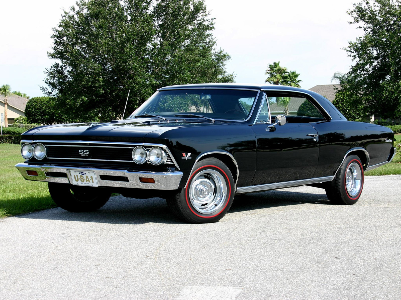 1966, Chevrolet, Chevelle, S s, Classic, Muscle Wallpaper