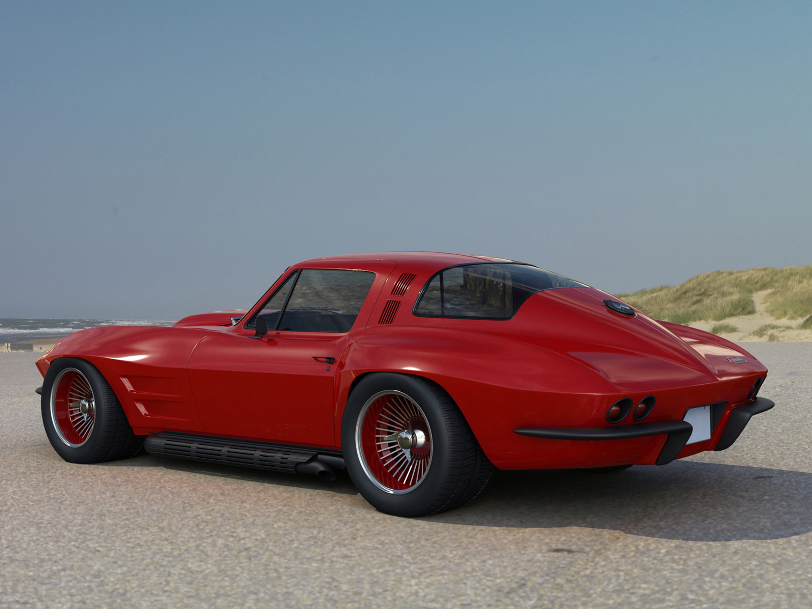 1966, Chevrolet, Corvette, Coupe, Classic, Muscle, Supercar, Supercars Wallpaper