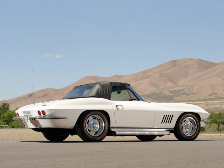 1967, Chevrolet, Corvette, 427, L71, Convertible, Classic, Muscle, Supercar, Supercars, Ff HD Wallpaper Desktop Background
