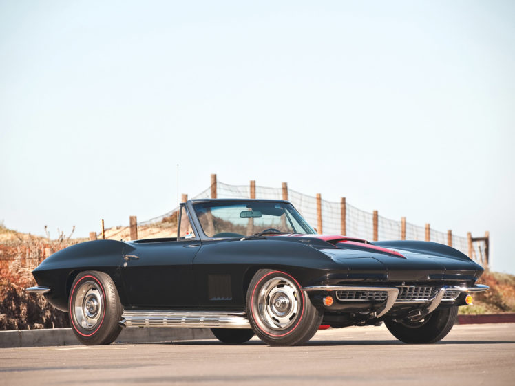 1967, Chevrolet, Corvette, 427, L71, Convertible, Classic, Muscle, Supercar, Supercars HD Wallpaper Desktop Background