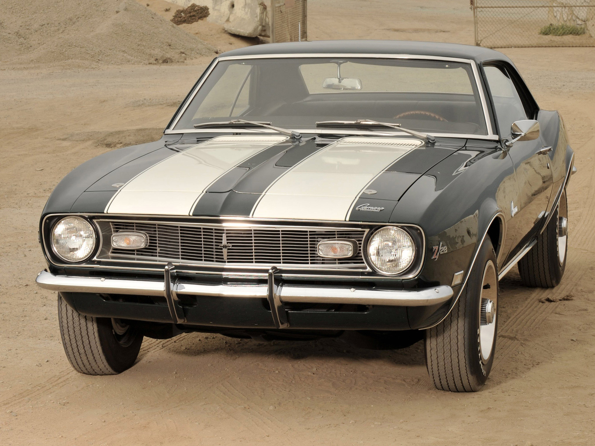 1968, Chevrolet, Camaro, Z28, Classic, Muscle Wallpaper