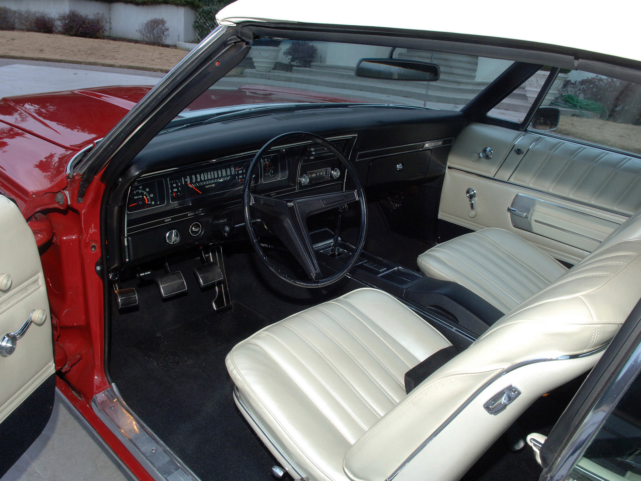 1968 impala interior doors emblem
