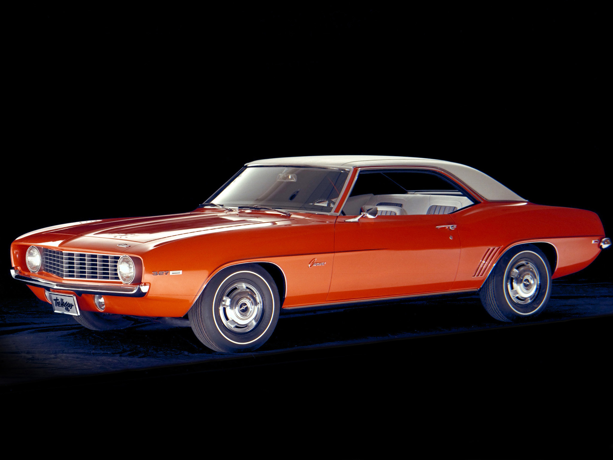 1969, Chevrolet, Camaro, 327, Classic, Muscle Wallpaper