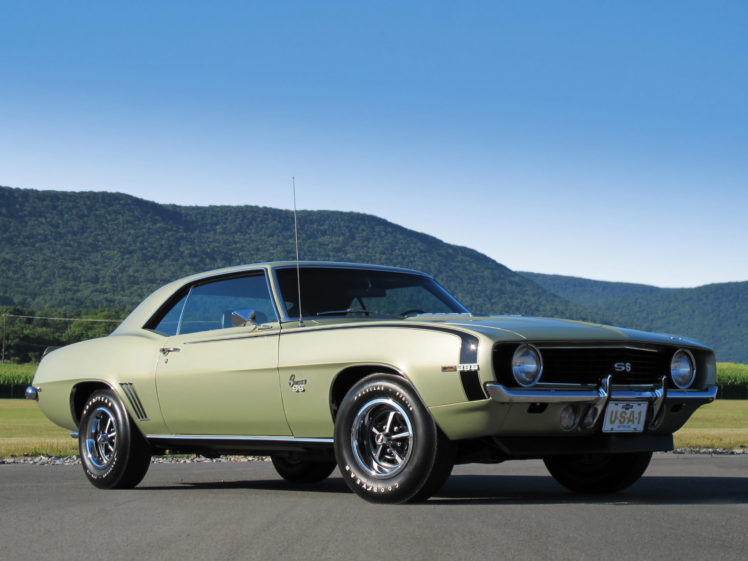 1969, Chevrolet, Camaro, S s, 396, Classic, Muscle HD Wallpaper Desktop Background