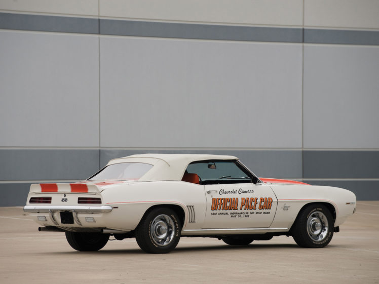 1969, Chevrolet, Camaro, S s, Convertible, Indy, 500, Pace, Classic, Muscle, Race, Racing HD Wallpaper Desktop Background