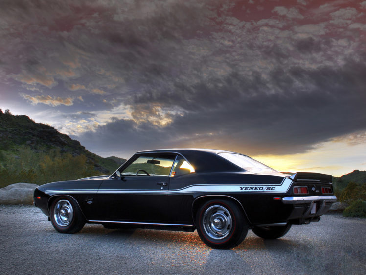 1969, Chevrolet, Camaro, Yenko, S c, 427, Muscle, Classic HD Wallpaper Desktop Background
