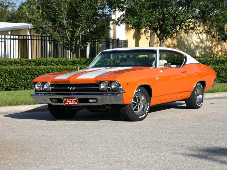 1969, Chevrolet, Chevelle, S s, 2 door, Hardtop, Classic, Muscle HD Wallpaper Desktop Background