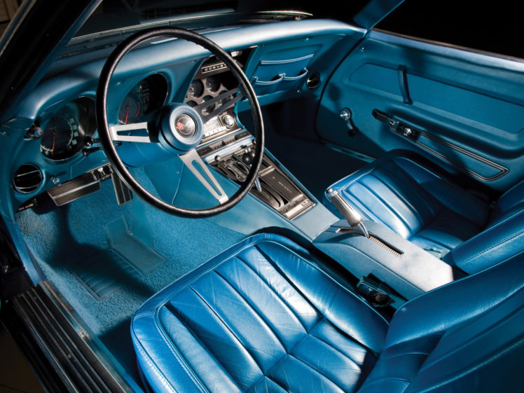 1969, Chevrolet, Corvette, C3, Stingray, L36, 427, Coupe, Classic, Muscle, Supercar, Supercars, Interior HD Wallpaper Desktop Background