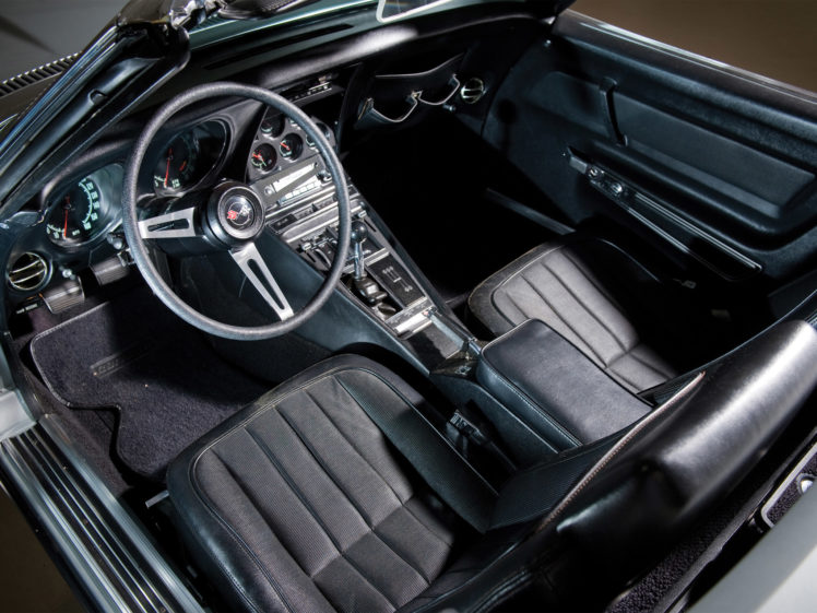 1969, Chevrolet, Corvette, C3, Stingray, L71, 427, Convertible, Classic, Muscle, Supercar, Supercars, Interior HD Wallpaper Desktop Background