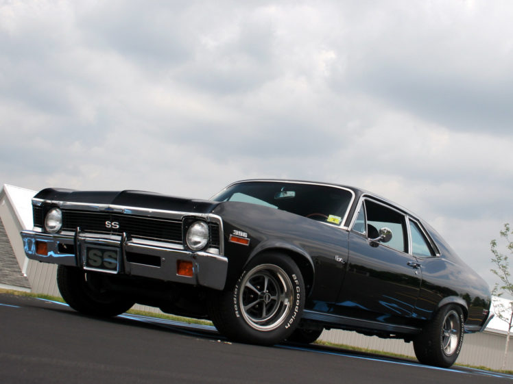 1972, Chevrolet, Nova, S s, 396, Classic, Muscle, Hot, Rod, Rods HD Wallpaper Desktop Background