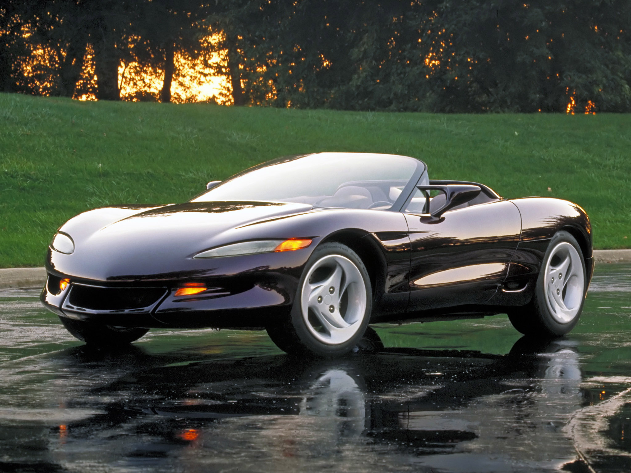 1992, Chevrolet, Corvette, Stingray, Iii, Concept, Muscle, Supercar, Supercars Wallpaper