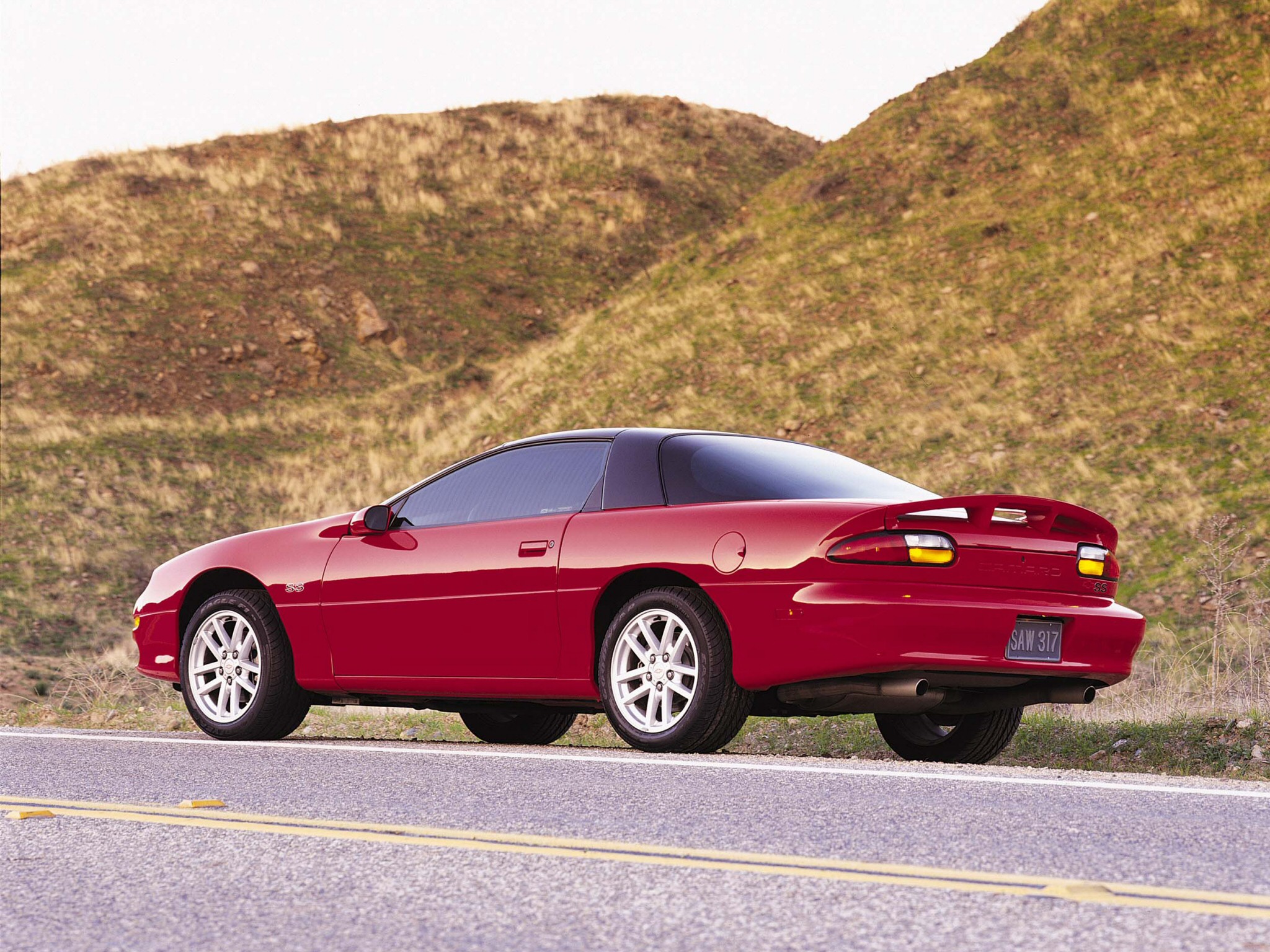 2000, Chevrolet, Camaro, Muscle, Z28 Wallpaper