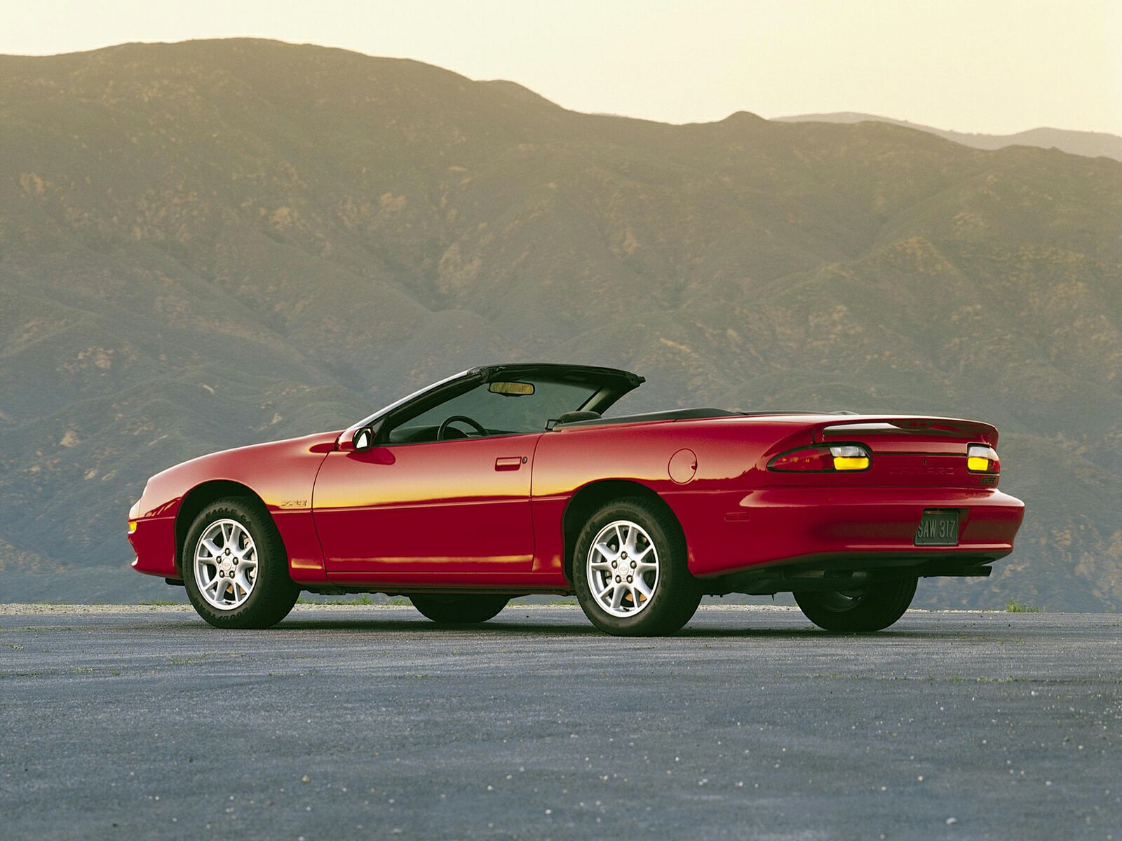 2001, Chevrolet, Camaro, Z28, Convertible, Muscle Wallpaper