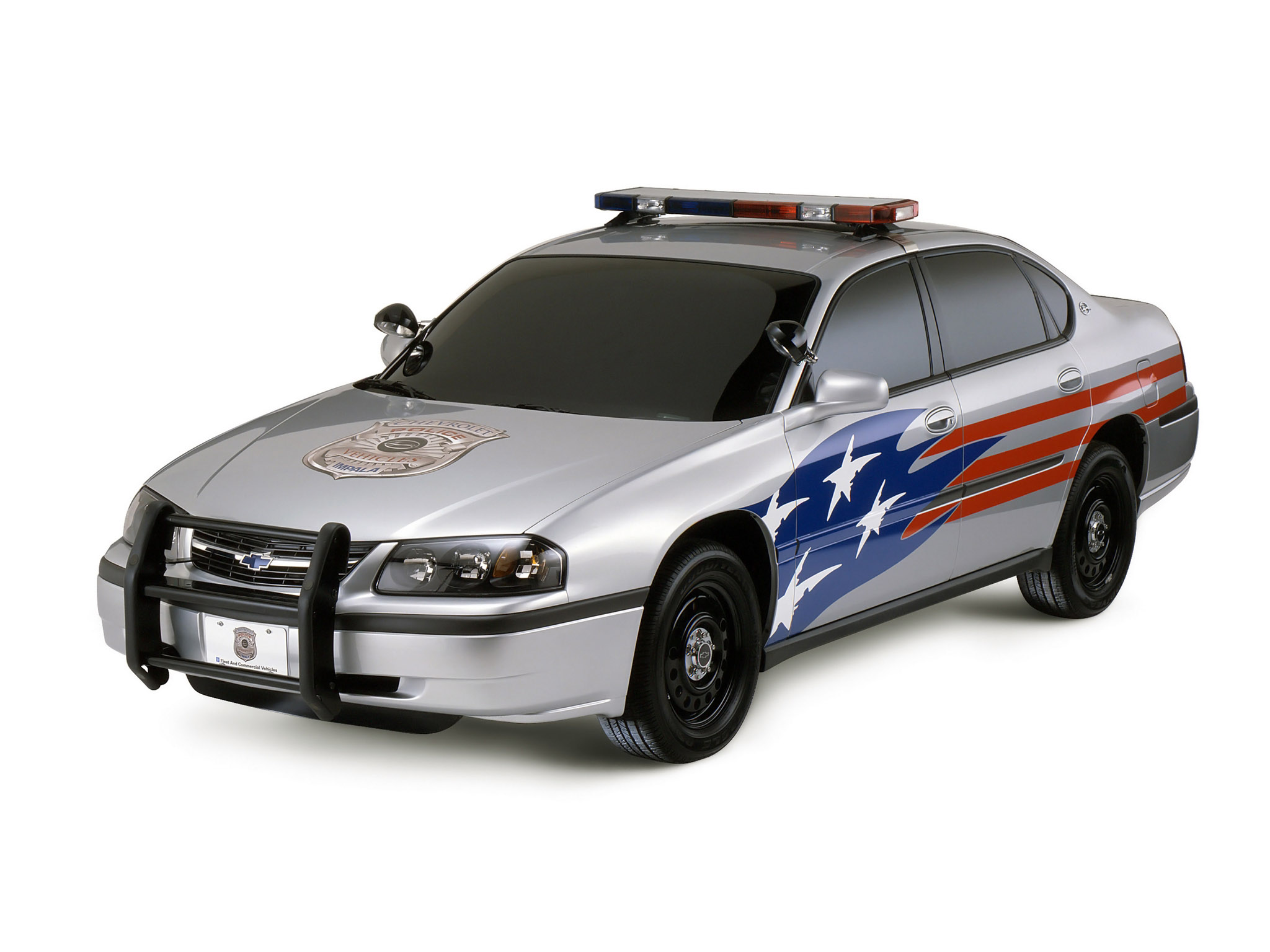 2003, Chevrolet, Impala, Police, Muscle Wallpaper